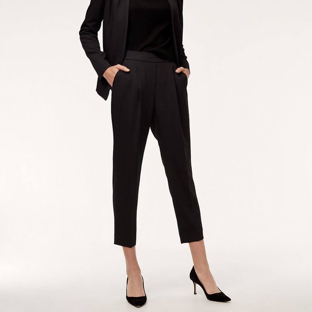 Aritzia Babaton Cohen Pants Size 10 - Black